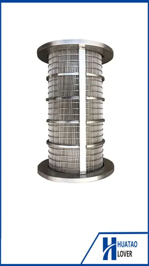 Stainless Steel Screw Press Filter Basket for Solid and Liquid Separating
